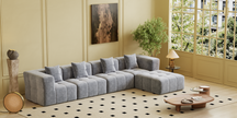 Square sofa, Boneless Couch  for Living Room,No Assembly Required
