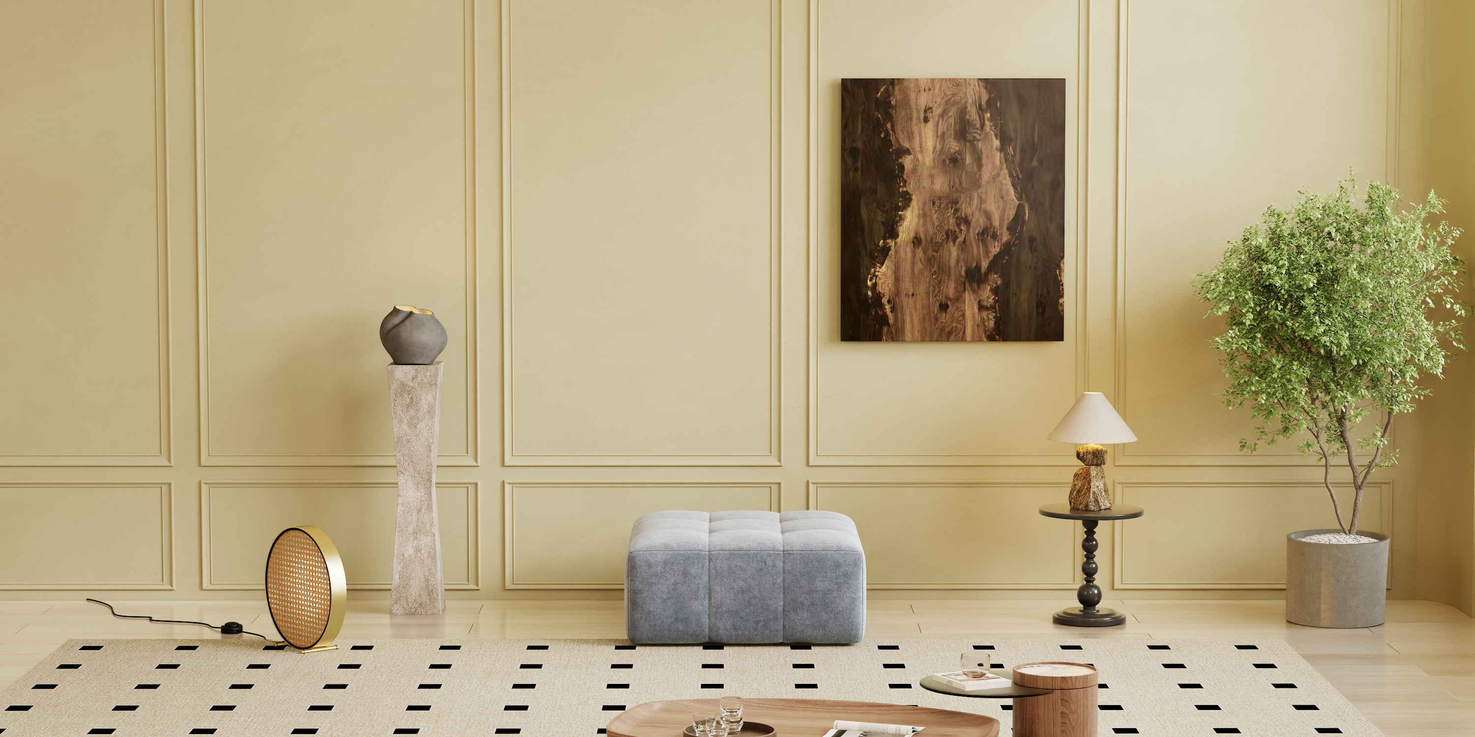 Square sofa, Boneless Couch  for Living Room,No Assembly Required