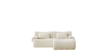Famora Couch Boneless Sofa, Modular Deep Seat Sectional Sofa for Living Room, No Spring & No Assembly Required