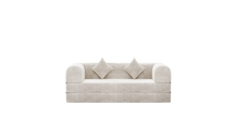 Teddy Sofa  4-in-1 Folding Convertible Sofa Bed, Boneless Couch with Fixed-Shape Frame, Loveseat Sleeper with Pull Out Bed